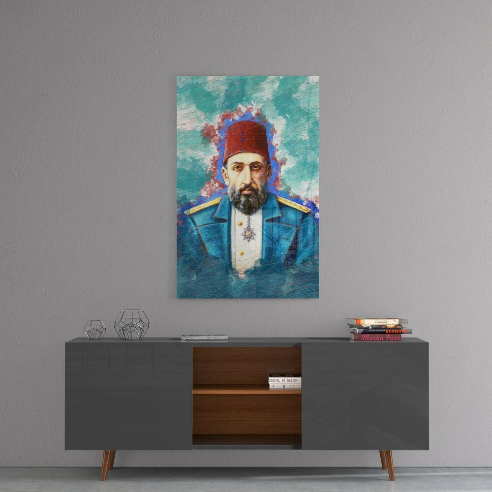 Abdülhamit Han Cam Tablo.