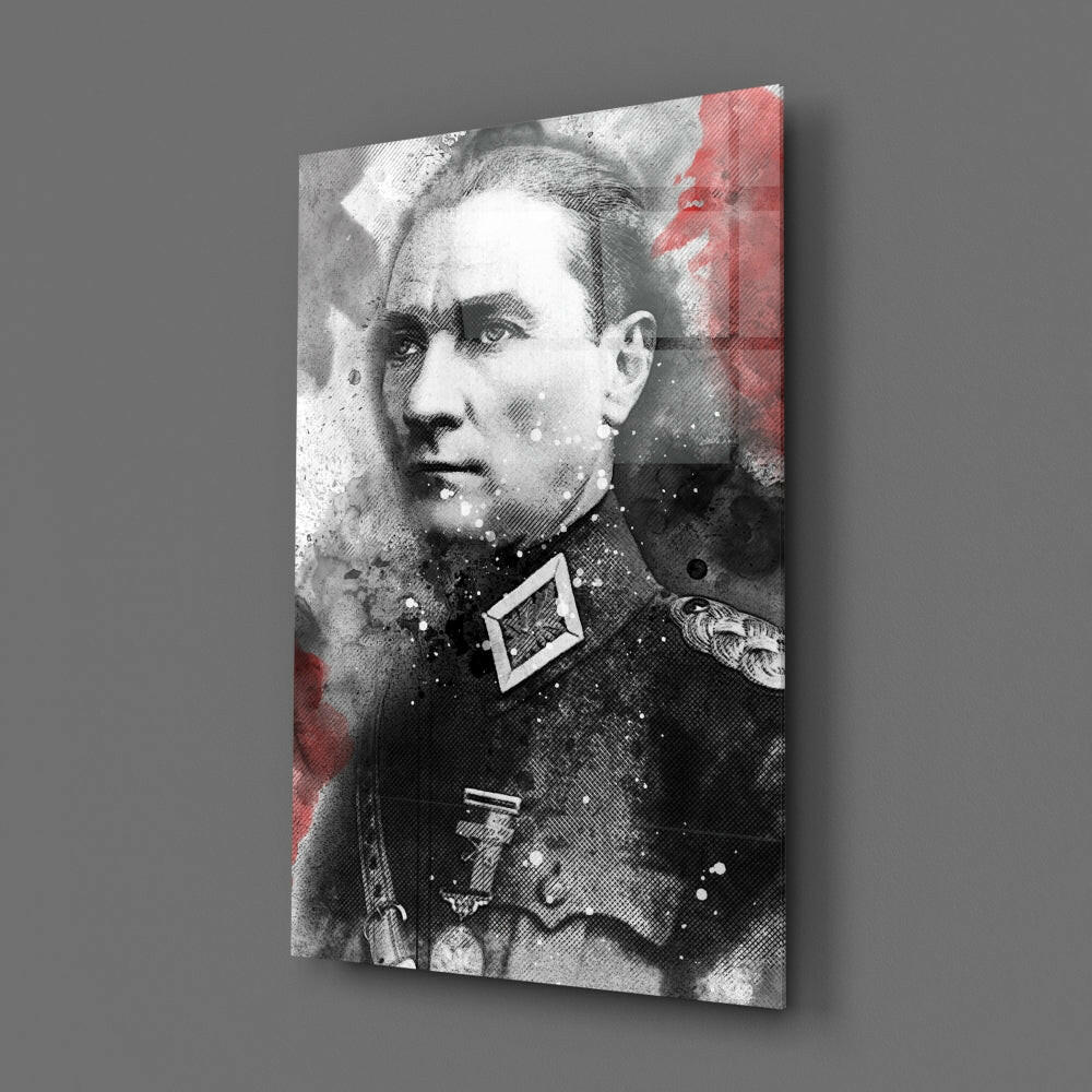 Atatürk Cam Tablo.