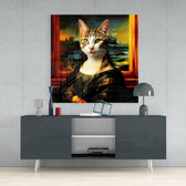 Monalisa Kedi Cam Tablo || Tasarımcı Koleksiyonu.