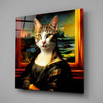 Monalisa Kedi Cam Tablo || Tasarımcı Koleksiyonu.