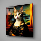Monalisa Kedi Cam Tablo || Tasarımcı Koleksiyonu.