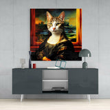 Monalisa Kedi Cam Tablo || Tasarımcı Koleksiyonu.