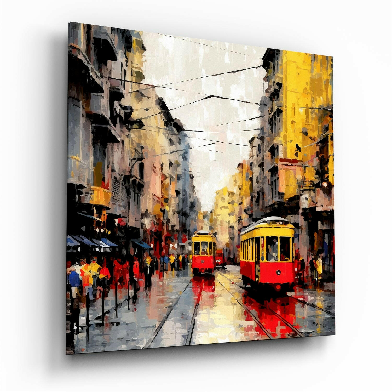 İstiklal Caddesi Cam Tablo || Tasarımcı Koleksiyonu.