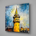 Galata Kulesi Cam Tablo || Tasarımcı Koleksiyonu.