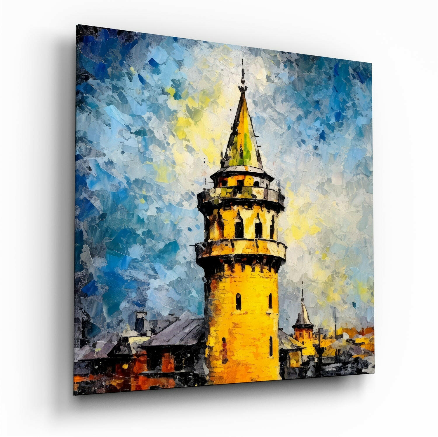 Galata Kulesi Cam Tablo || Tasarımcı Koleksiyonu.