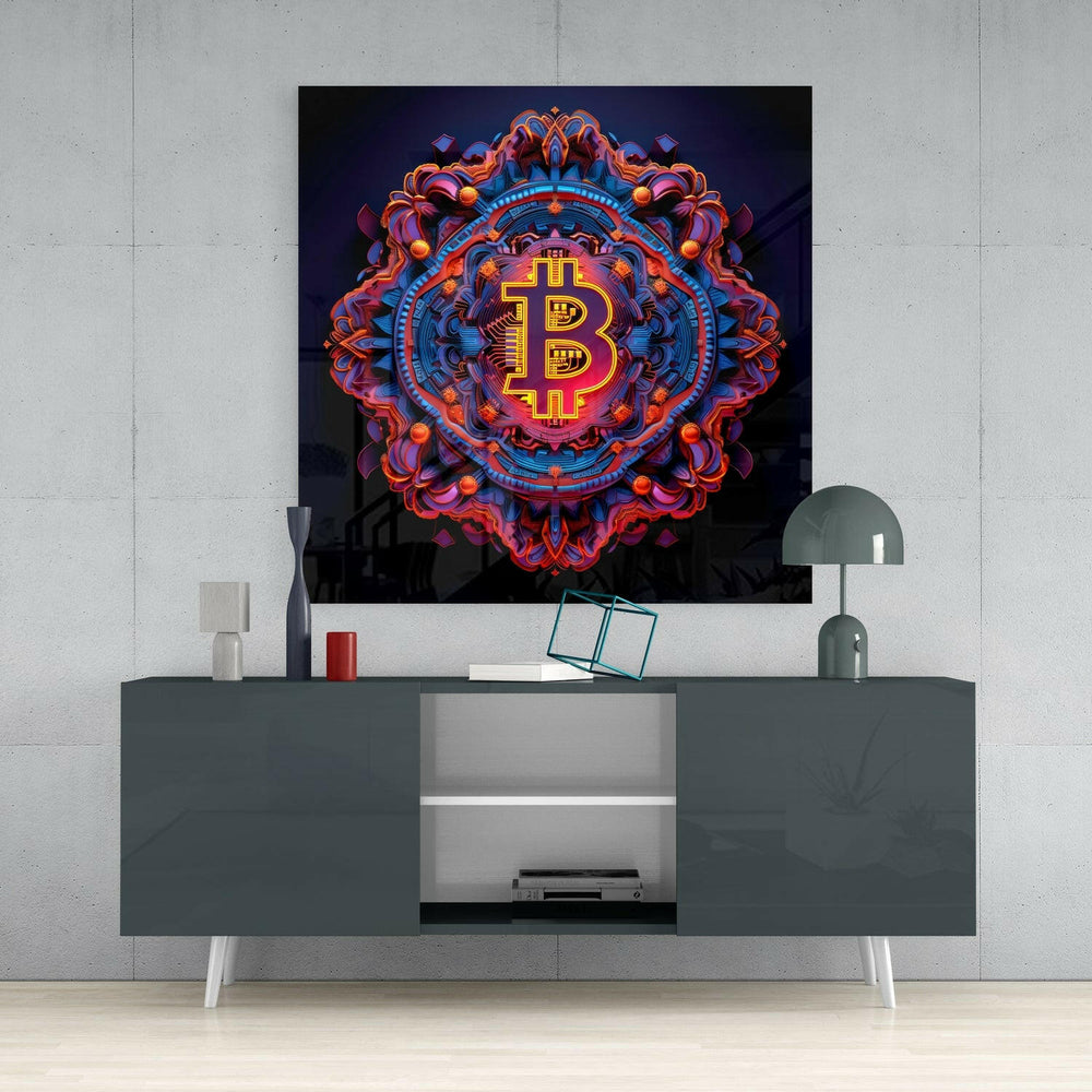 Bitcoin Cam Tablo || Tasarımcı Koleksiyonu.